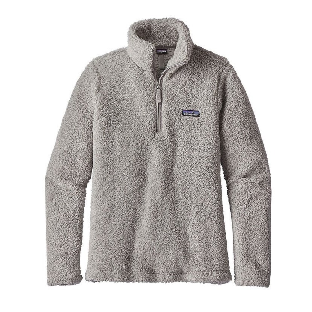 Patagonia Women's Los Gatos 1/4 Zip Pullover, Salt Grey